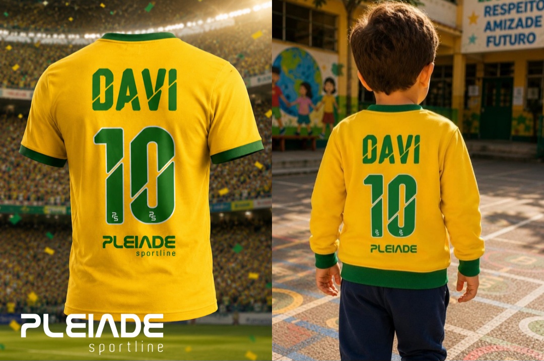 Personalização Nome e Número